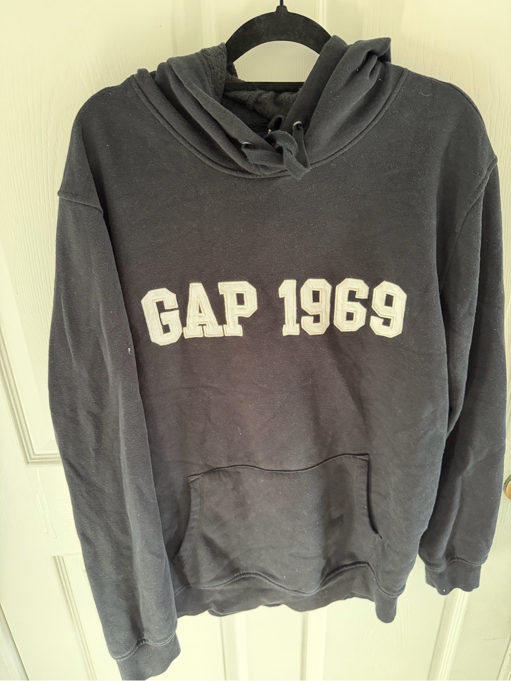 GAP 1969 Black Hooded Sweatshirt